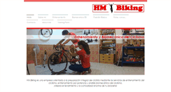 Desktop Screenshot of hmbiking.com