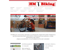 Tablet Screenshot of hmbiking.com